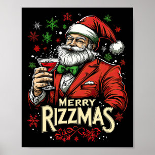 Funny Merry Rizzmas juljul Poster