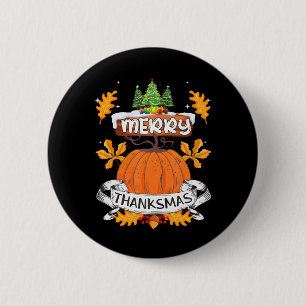 Funny Merry Thanksmas Cute Thanksgiving jul Knapp