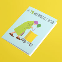 Funny Message 75:e Birthday