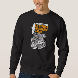 Funny Metall upptäcker Lång Ärmad Tröja