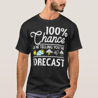 Funny Meteorologi Gift Weather Enthusiast Weather T Shirt