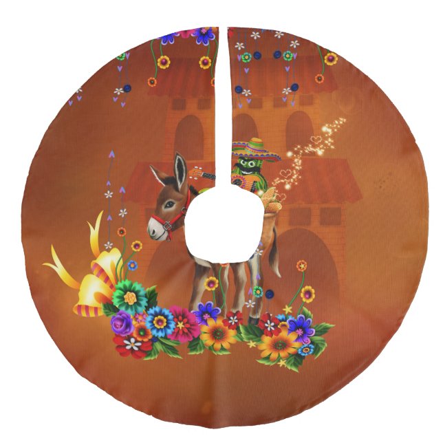 Funny mexican cactus julgransmatta fusklinne (Framsidan)