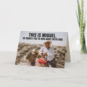 FUNNY MEXICAN GUY BIRTHDAY GREETING CARD KORT