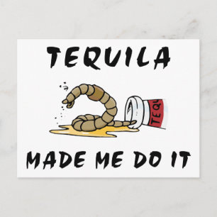Funny Mexican Tequila Vykort