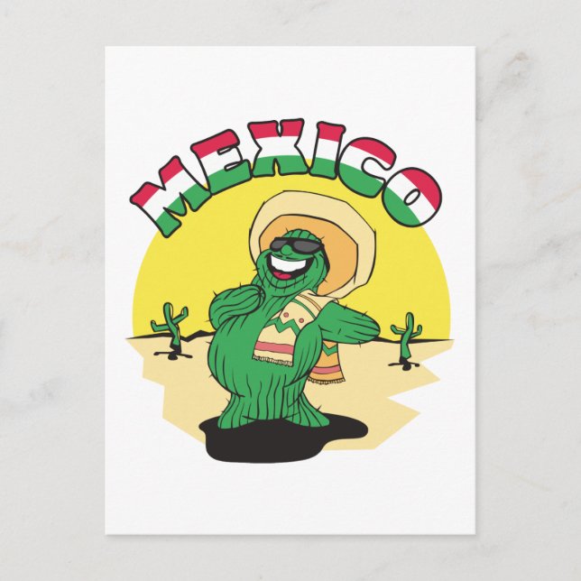 Funny Mexico Vykort (Framsida)