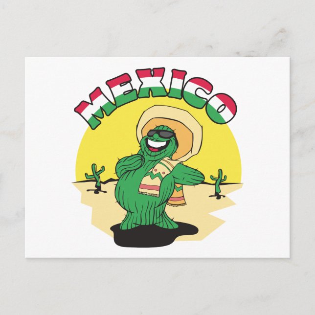 Funny Mexico Vykort (Framsida)