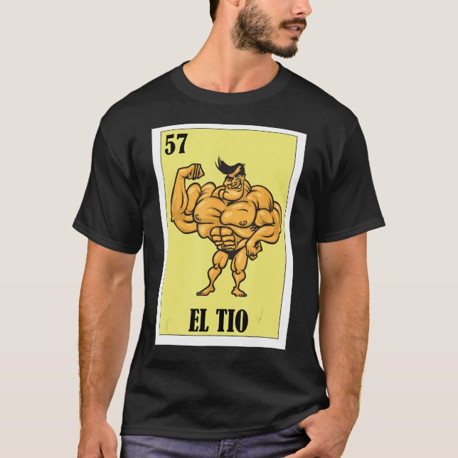 Funny mexikan för farbror - El Tio 1 T Shirt (Framsida)