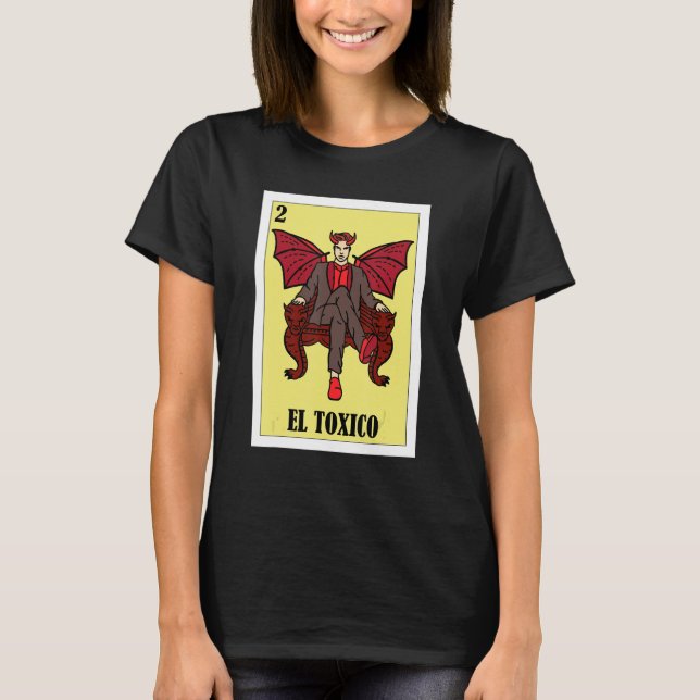 Funny mexikansk design - El Toxico_2 T Shirt (Framsida)