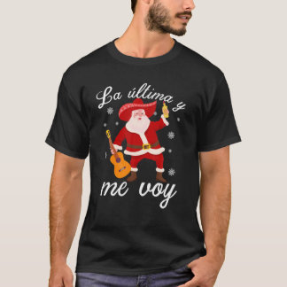 Funny mexikansk jultomt Feliz Navidad Mexiko T Shirt