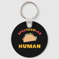 Funny mexikansk matpun Taco Spectacolar Human