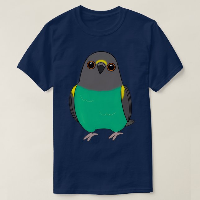 Funny Meyers Parrot T Shirt (Design framsida)