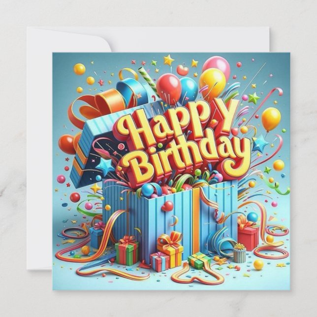Funny Michael Office Birthday Card, Birthday Gift Kort (Framsida)
