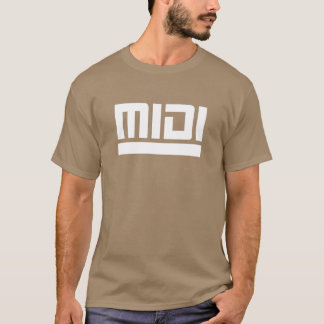 Funny MIDI Analog Synth Synthesizer Circuit Bendin T Shirt