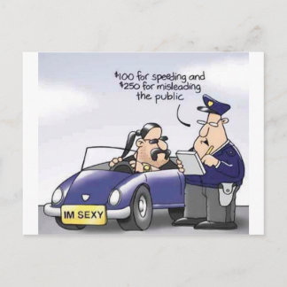 Funny Midlife Crisis Vykort
