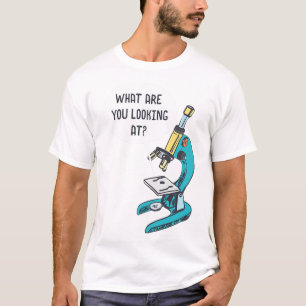 Funny Mikrobiologi Biolog T Shirt för manar kvinno