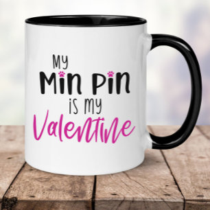 Funny Min Pin Valentine Day Mugg