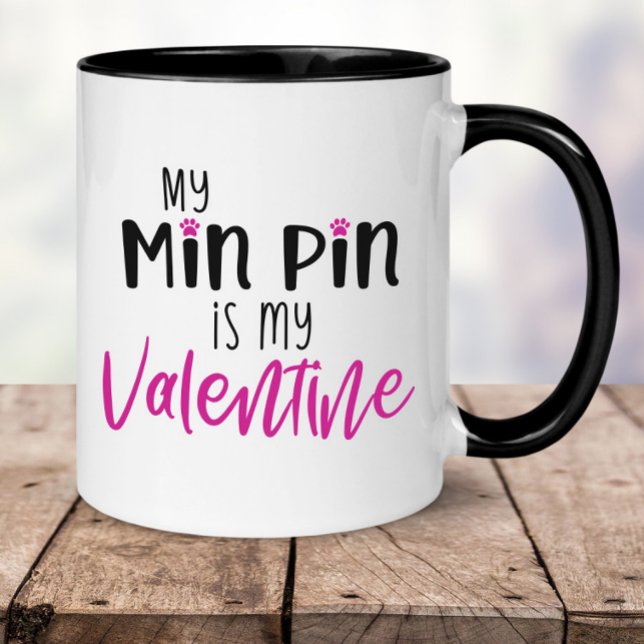 Funny Min Pin Valentine Day Mugg (Skapare uppladdad)