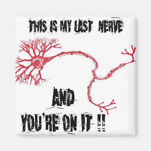 Funny Min senaste nerv Magnet