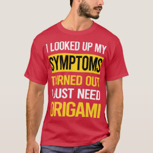 Funny Mina symptom Origami T Shirt