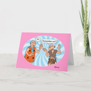 Funny minnesdag kort