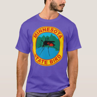 Funny Minnesota Mosquito State Bird T Shirt