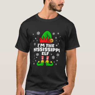 Funny Mississippi Elf Family Matching Group Lyckli T Shirt