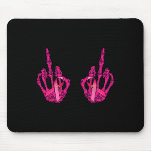 Funny Mitten Finger Curse Ord Breast Cancer Breas Musmatta