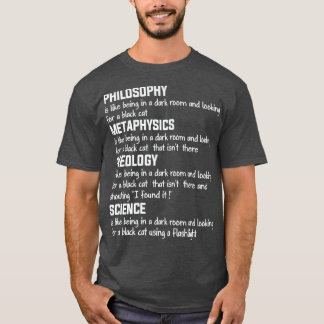 Funny Mix Science Philosophy Metaphysics Theology T Shirt
