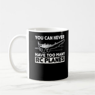 Funny modellpilot för luftfartyg RC Flygplan Kaffemugg