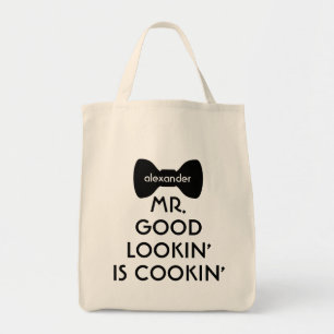 Funny Modern Bra Tittar Cooking Bowtie Tygkasse