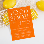 Funny Modern Vibrant Orange No Games Möhippa Inbjudningar<br><div class="desc">Designad att samordna med för "Bright" Wedding-inbjudningssamlingen. Om du vill ändra information klickar du på Information. Om du vill flytta texten eller ändra storlek, teckensnitt eller färg klickar du på Redigera med Design Verktyg. Visa samlingslänken på den här sidan om du vill se alla matchande objekt i den här vackra...</div>
