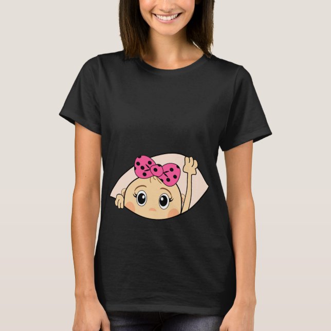 FUNNY MODERSKAP,GRAVID,GRAVIDIG TEE (Framsida)