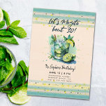 Funny Mojito om 30 Cocktails Hour 30års födelsedag Inbjudningar<br><div class="desc">En lustig 30års födelsedag-inbjudningsmall för kvinnor med en vattenfärgning av ett glas mojito. En humoristisk 30års födelsedag inbjudan för en kvinna på hennes trettioårsdag som firar med en cocktails-timma-födelsedag,  en cocktails party ... </div>
