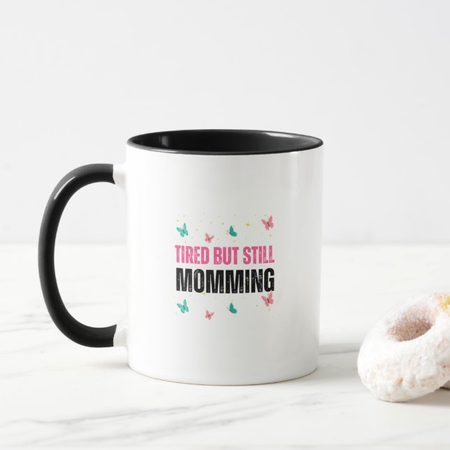 Funny Mom Life Quotes Collection Mugg (Med munk)