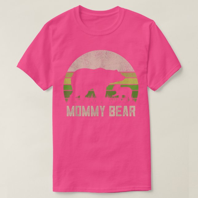 Funny Mom Shirts From Son Daughter, Cub Mommy Bear T Shirt (Design framsida)