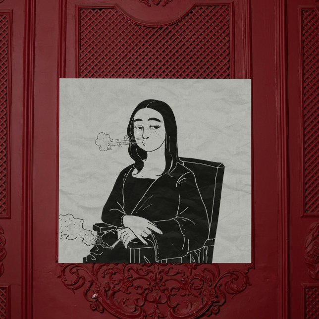 Funny Mona Lisa Poster (Skapare uppladdad)