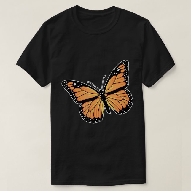 Funny Monarch Butterfly Art Manar Women Entomology T Shirt (Design framsida)