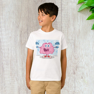 Funny Money Brain Tecknad Euro Pengarar Älskare T Shirt
