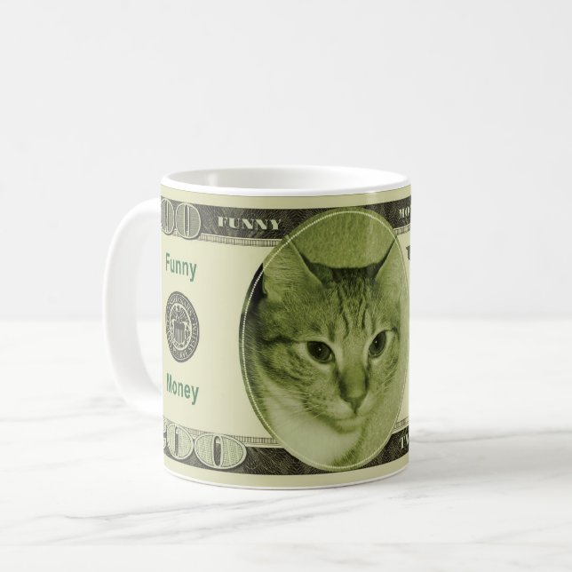 Funny Money Kaffemugg (Framsida vänster)