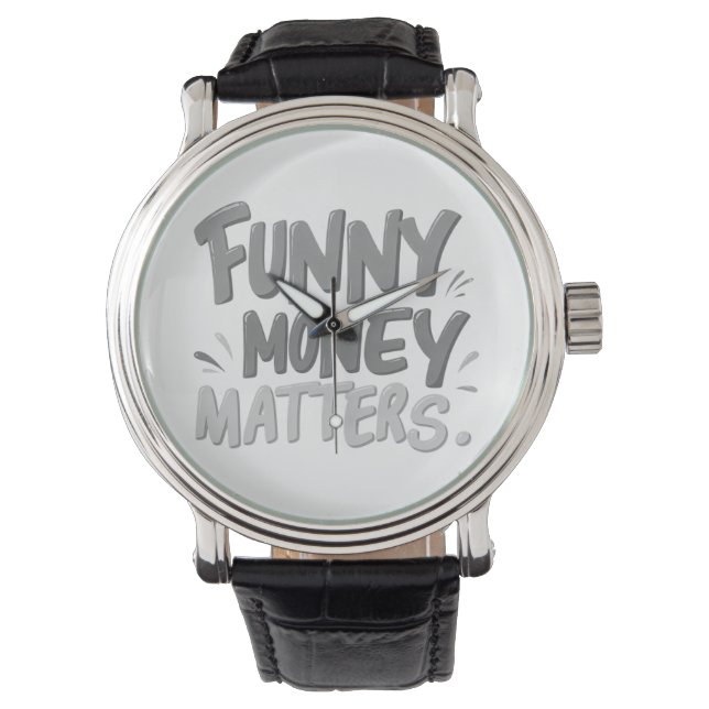 Funny Money Matters Armbandsur (Framsida)