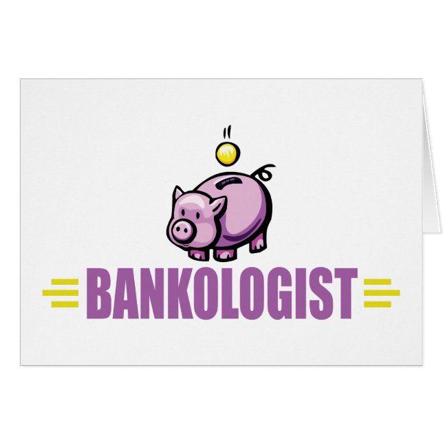 Funny Money Saver Hälsningskort (Framsidan Horizontal)