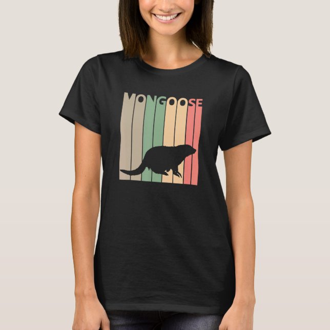 Funny Mongoose Costume T Shirt (Framsida)