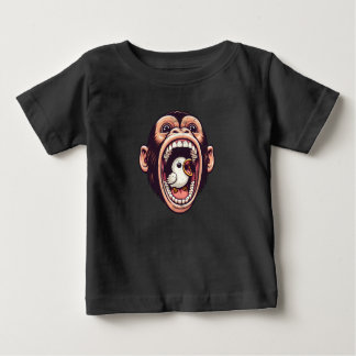 Funny Monkey Bird T Shirt