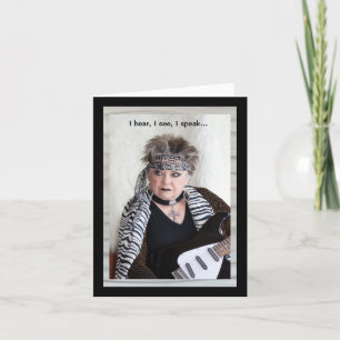 Funny Monkey Business Kort