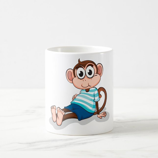 Funny Monkey Kaffemugg (Skapare uppladdad)
