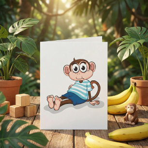 Funny Monkey Kort