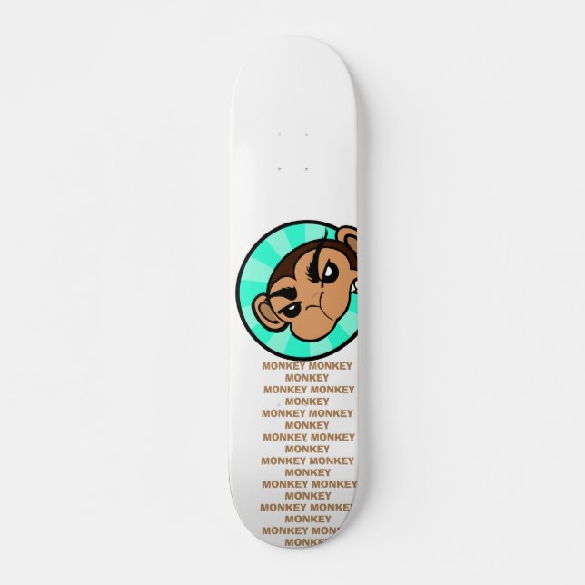 FUNNY MONKEY SKATEBOARD BRÄDA 21,5 CM (Framsida)
