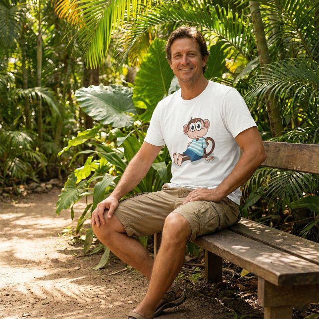 Funny Monkey T Shirt (Skapare uppladdad)