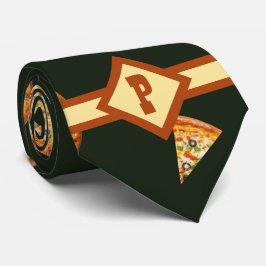 Funny Monogrammed Pizza Mönster Gag Gift Slips