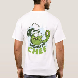 Funny Monster Chef Kraken Octpous Monster Anpassni T Shirt